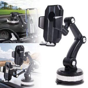 ONE BUTTON POP UP SUCTION CUP PHONE HOLDER