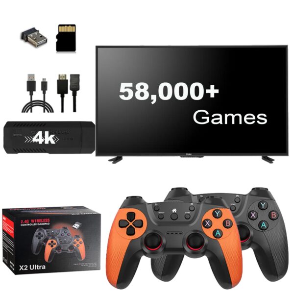X2 Ultra Video Game Console | 2.4g Wireless Controller Gamepad | X2 ULTRA