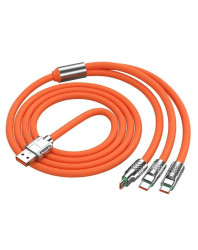 YOUSHENQKU 3IN1 ORANGE CHARGING CABLE LOOSE