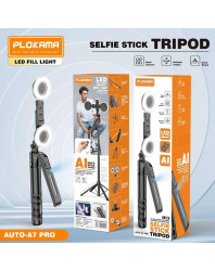 PLOKAMA SELFIE STICK TRIPOD AUTO A7 PRO