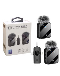 WIRELESS MICROPHONE F11 2MIC 3IN1
